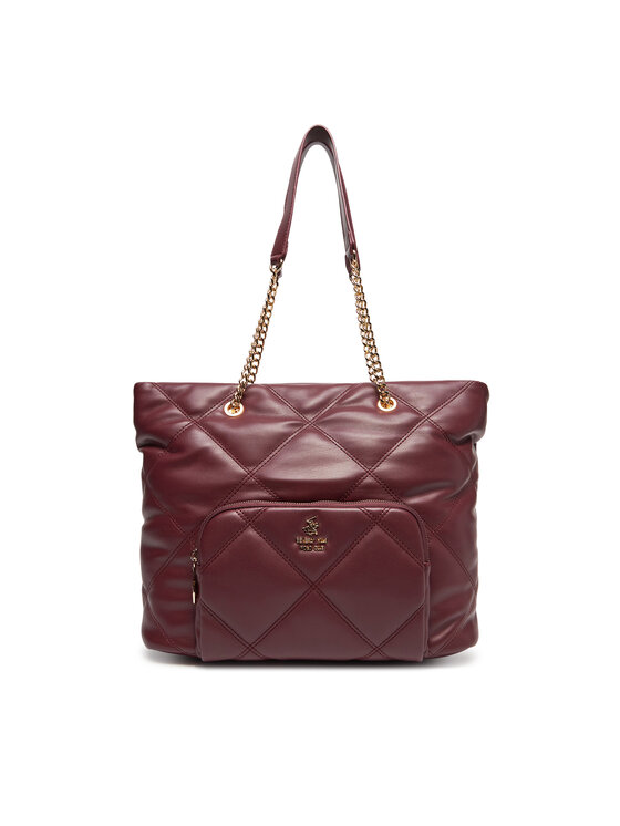 Beverly Hills Polo Club Дамска чанта CEO-BHPC-C-010-08 Бордо цвят на ниска цена
