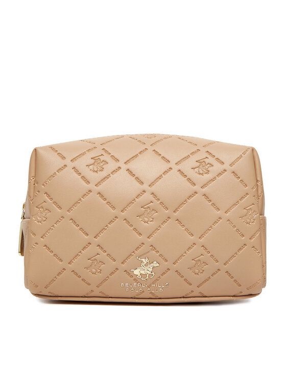 Beverly Hills Polo Club Несесер CEO-BHPC-W1-004-AW25 Бежов цвят на ниска цена