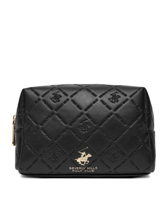 Beverly Hills Polo Club Несесер CEO-BHPC-W1-004-AW25 Черен цвят на ниска цена