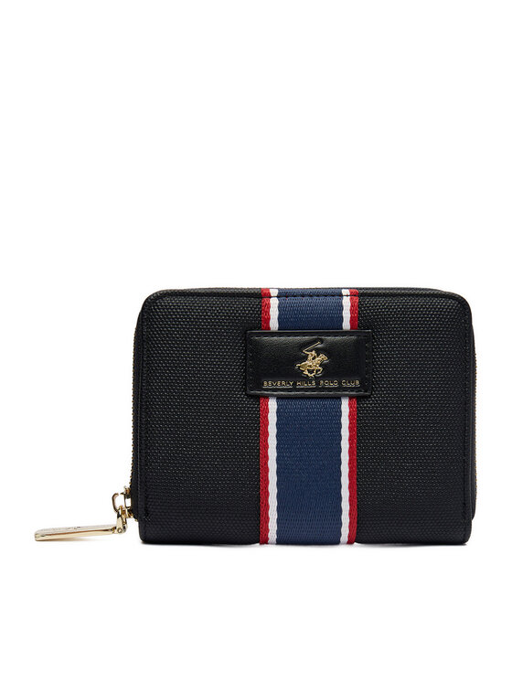 Beverly Hills Polo Club Портфейл CEO-BHPC-W1-005-AW25 Черен цвят на ниска цена