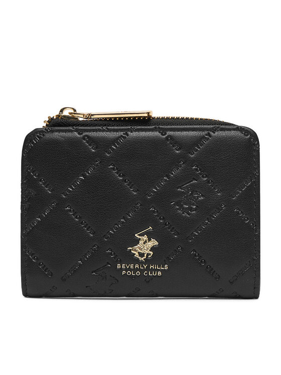 Beverly Hills Polo Club Портфейл CEO-BHPC-W1-008-AW25 Черен цвят на ниска цена