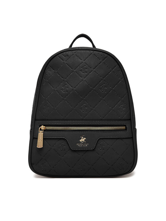 Beverly Hills Polo Club Раница C-BHPC-H-002-08 Черен цвят на ниска цена