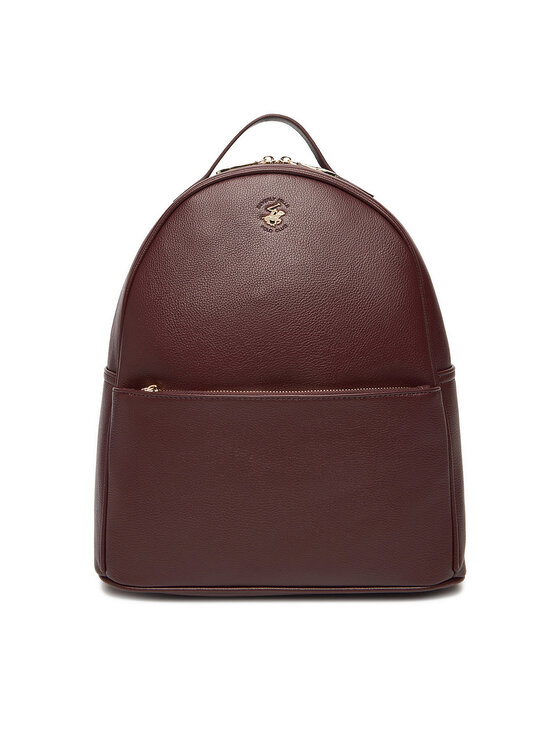 Beverly Hills Polo Club Раница C-BHPC-L-006-08 Бордо цвят на ниска цена