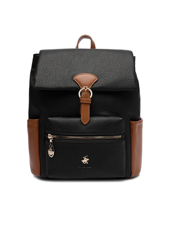 Beverly Hills Polo Club Раница CEO-BHPC-C-002-08 Черен цвят на ниска цена