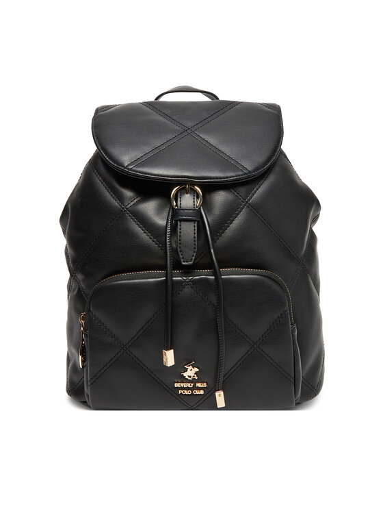 Beverly Hills Polo Club Раница CEO-BHPC-C-009-08 Черен цвят на ниска цена