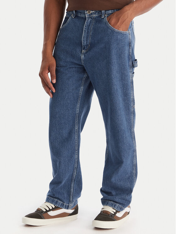 Billabong Дънки Bad Dog Workwear EBYDP03002 Син Loose Fit цвят на ниска цена