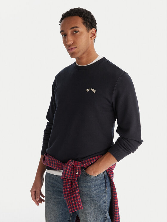 Billabong Суитшърт EBYFT00146 Черен Regular Fit цвят на ниска цена