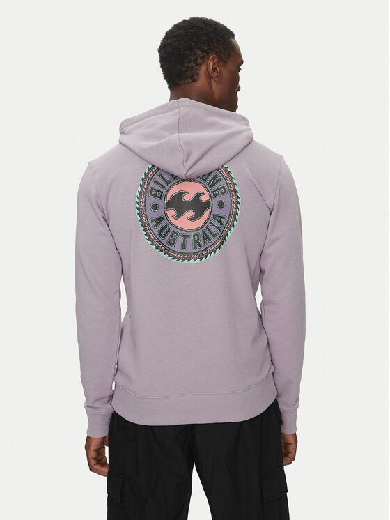 Billabong Суитшърт EBYSF00163 Виолетов Regular Fit цвят на ниска цена