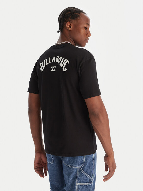 Billabong Тишърт Arch Wave SS C1SS65BIP2 Черен Regular Fit цвят на ниска цена