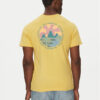 Billabong Тишърт Brightness Ss EBYZT00306 Жълт Regular Fit цвят на ниска цена