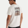 Billabong Тишърт Stamp EBYZT00293 Бял Regular Fit цвят на ниска цена
