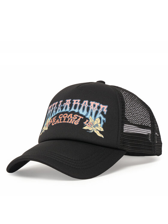 Billabong Шапка с козирка Across Waves JAHWQBAC Черен цвят на ниска цена