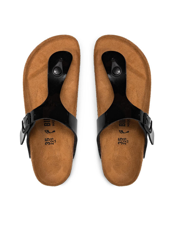 Birkenstock Джапанки Gizeh Bs 0043663 Черен цвят на ниска цена