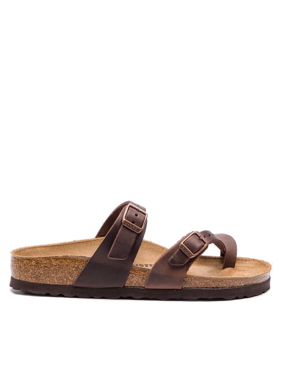Birkenstock Джапанки Mayari 0071023 Кафяв цвят на ниска цена