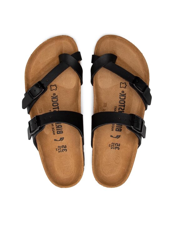 Birkenstock Джапанки Mayari 0071793 Черен цвят на ниска цена