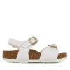 Birkenstock Сандали Rio Flowers As Kids 1029561 S Бял цвят на ниска цена