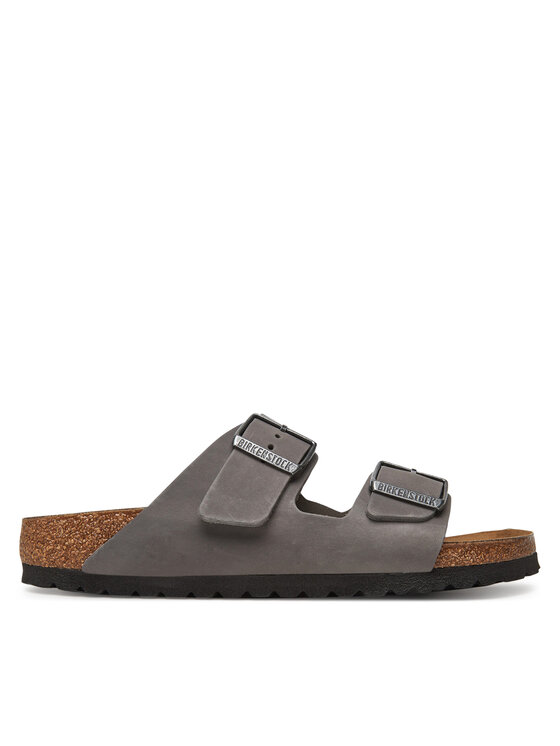 Birkenstock Чехли Arizona LEOI 1027026 Сив цвят на ниска цена