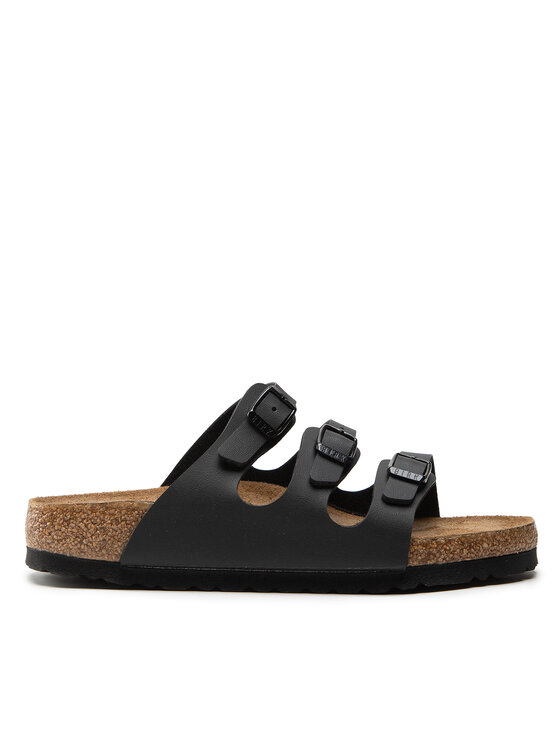 Birkenstock Чехли Florida 53013 Черен цвят на ниска цена