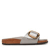 Birkenstock Чехли Madrid Big Buckle Hex 1029534 Сив цвят на ниска цена