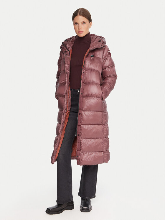 Blauer Зимно яке 25WBLDK02073 Бордо Regular Fit цвят на ниска цена