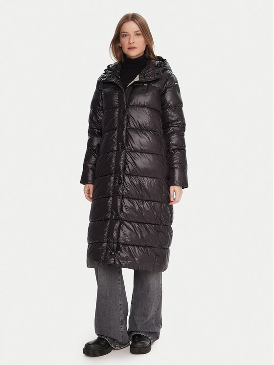 Blauer Зимно яке 25WBLDK02073 Черен Regular Fit цвят на ниска цена