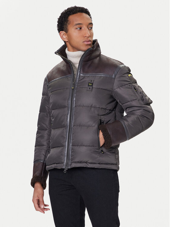 Blauer Зимно яке ORGAN 25WBLUC02028 Зелен Regular Fit цвят на ниска цена