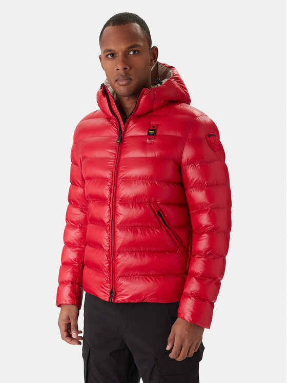 Blauer Преходно яке 25WBLUC02079 Червен Regular Fit цвят на ниска цена