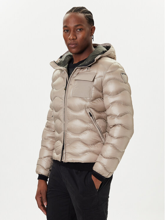 Blauer Преходно яке 25WBLUC02080 Бежов Regular Fit цвят на ниска цена