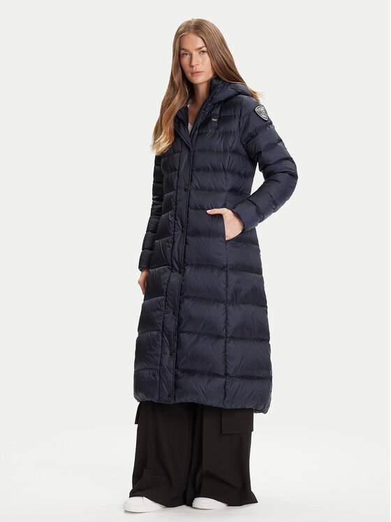 Blauer Пухено яке 25WBLDK03101 Тъмносин Regular Fit цвят на ниска цена