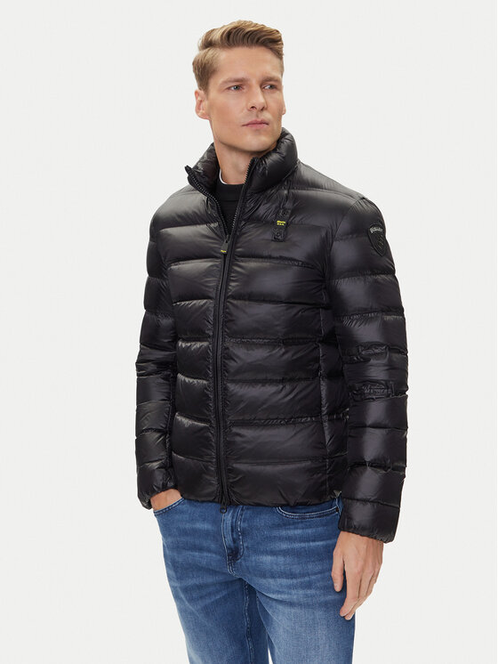 Blauer Пухено яке 25WBLUC03090 Черен Regular Fit цвят на ниска цена