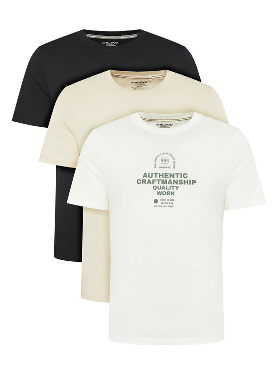 Blend Комплект тениски Bhjesper 20718778 Цветен Regular Fit цвят на ниска цена