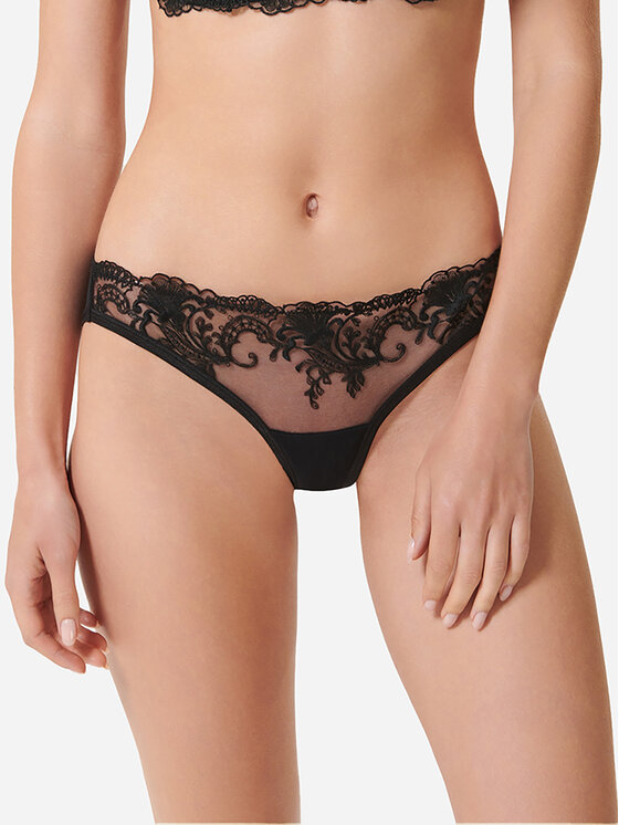 Bluebella Класически дамски бикини Marseille 42295-BK Черен цвят на ниска цена