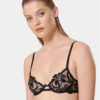 Bluebella Сутиен с банели Leonora 42204 Черен цвят на ниска цена