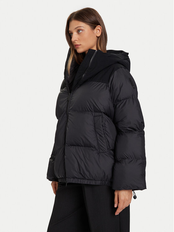 Bomboogie Зимно яке Nagoja GW7524TNF5 Черен Relaxed Fit цвят на ниска цена