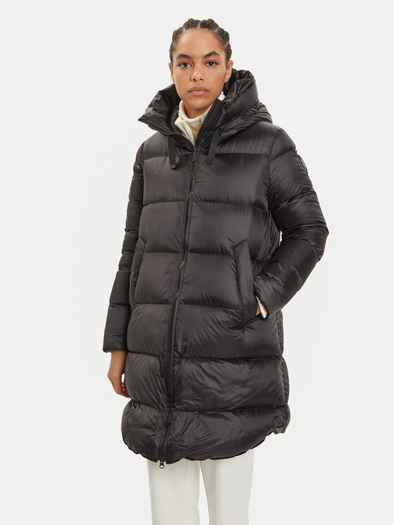 Bomboogie Пухено яке CW6630TDLC4 Черен Regular Fit цвят на ниска цена