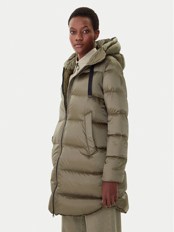 Bomboogie Пухено яке Geneva CW6630TDLC5 Зелен Regular Fit цвят на ниска цена