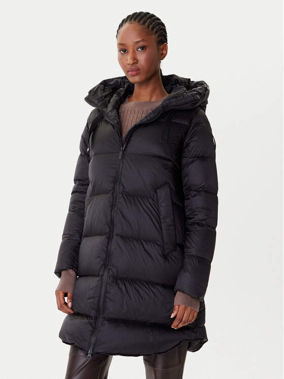 Bomboogie Пухено яке Geneva CW6630TDLC5 Черен Regular Fit цвят на ниска цена