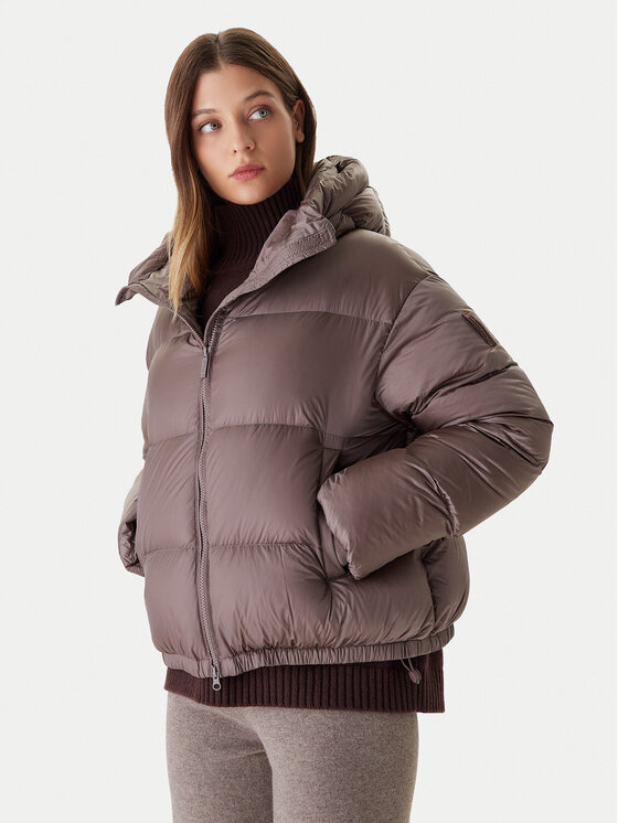 Bomboogie Пухено яке Riga JW8139TDLC5 Кафяв Regular Fit цвят на ниска цена
