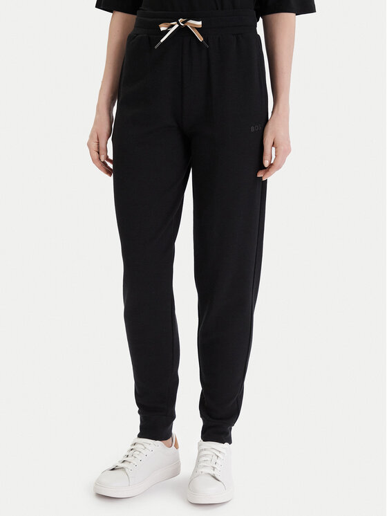 Boss Долнище анцуг CP Stripe 50524759 Черен Regular Fit цвят на ниска цена