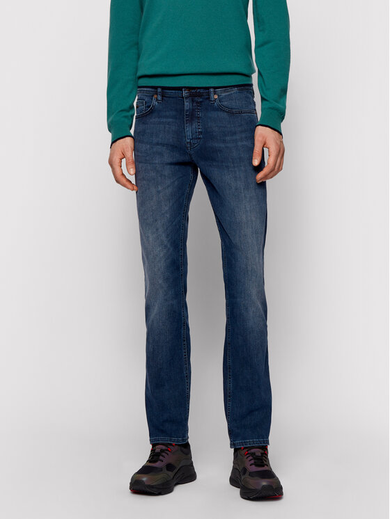 Boss Дънки Delaware BC-L-P Soundtrack 50443364 Тъмносин Slim Fit цвят на ниска цена