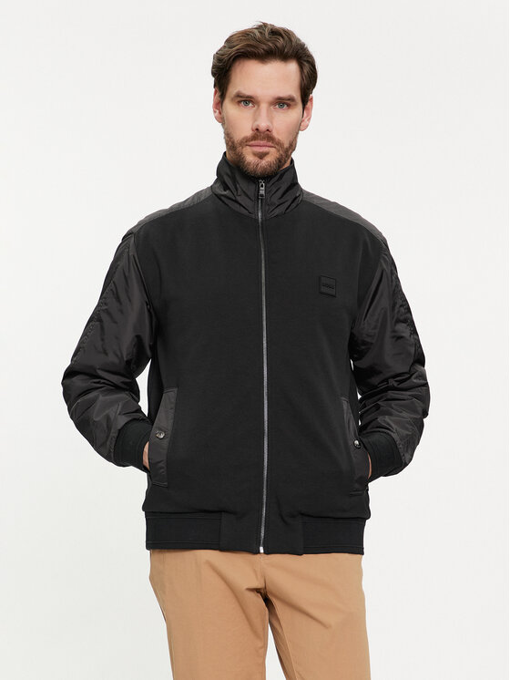 Boss Преходно яке Shepherd 53 50508858 Черен Regular Fit цвят на ниска цена