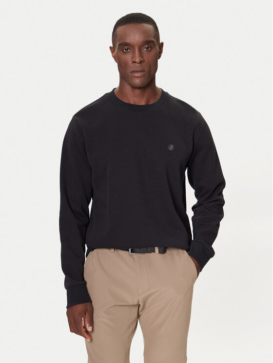 Boss Суитшърт C-Sharpe 01 50520302 Черен Regular Fit цвят на ниска цена