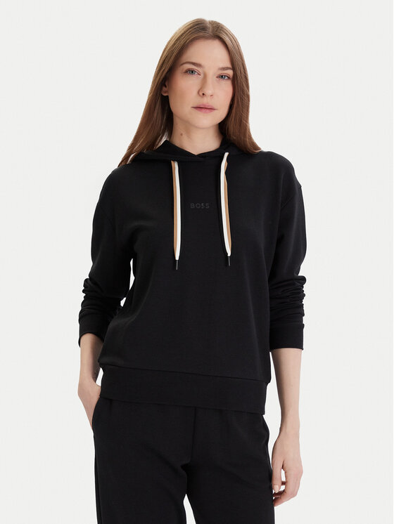 Boss Суитшърт CP Stripe 50524760 Черен Regular Fit цвят на ниска цена