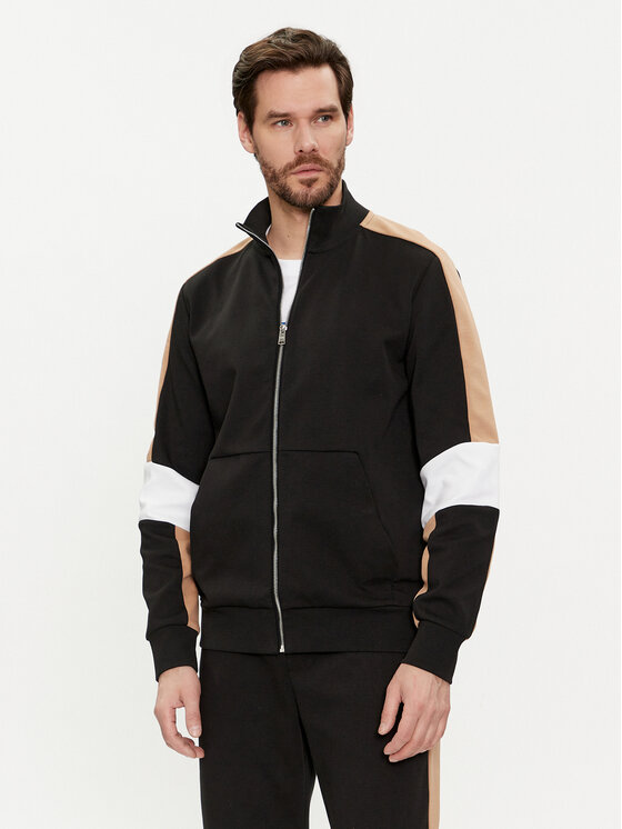 Boss Суитшърт Shepherd 50512683 Черен Regular Fit цвят на ниска цена