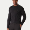 Boss Тениска с дълъг ръкав 50506365 Черен Regular Fit цвят на ниска цена