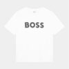 Boss Тишърт J25P24 S Бял Regular Fit цвят на ниска цена