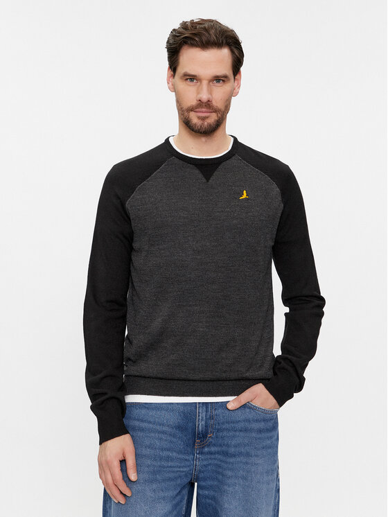 Brave Soul Пуловер MK-230HIGGS Сив Regular Fit цвят на ниска цена