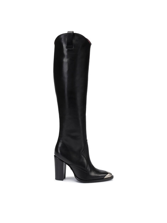 Bronx Ботуши 14165-B BX 1622 Черен цвят на ниска цена