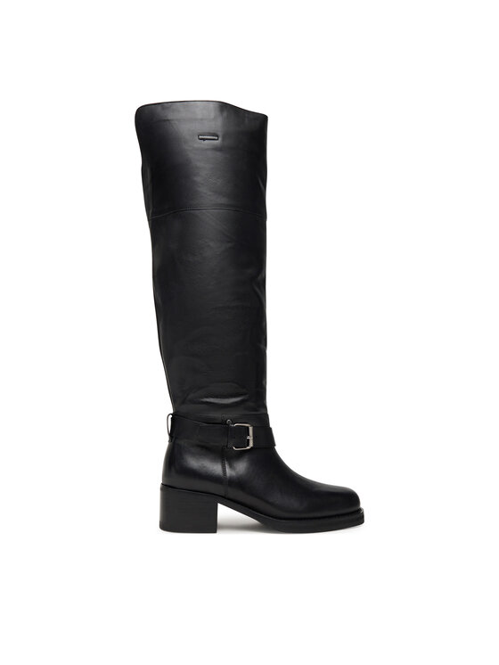 Bronx Ботуши Ky Ley 14402-US Черен цвят на ниска цена