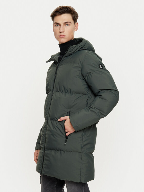 Brunotti Зимно яке Bigmain 2421180003 Зелен Regular Fit цвят на ниска цена
